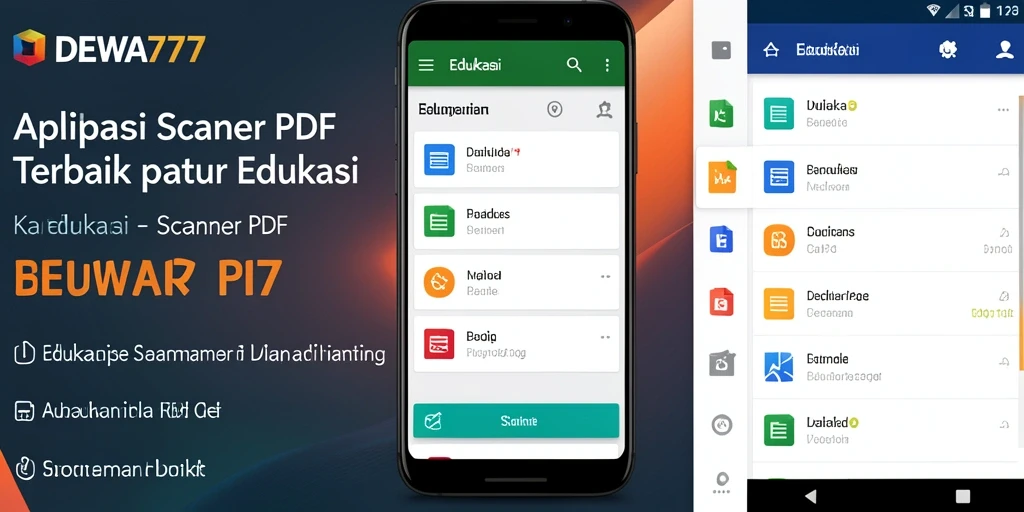 Antarmuka DEWA777 yang intuitif untuk Scanner PDF yang efisien.