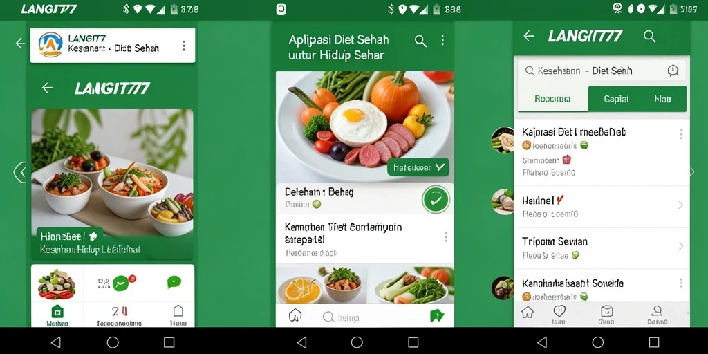 Tampilan antarmuka LANGIT77 yang menarik dan berfungsi.
