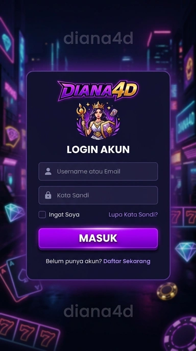 Panduan Login Akun diana4d untuk Pengguna Android